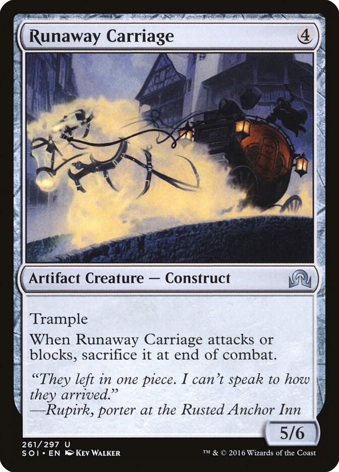 Runaway Carriage [Shadows over Innistrad - 261]