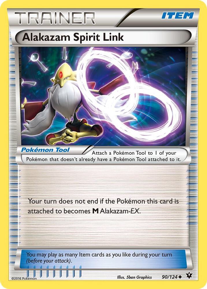 Alakazam Spirit Link [XY - Fates Collide - 90/124]