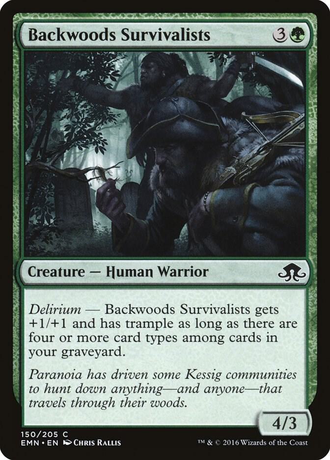 Backwoods Survivalists [Eldritch Moon - 150]