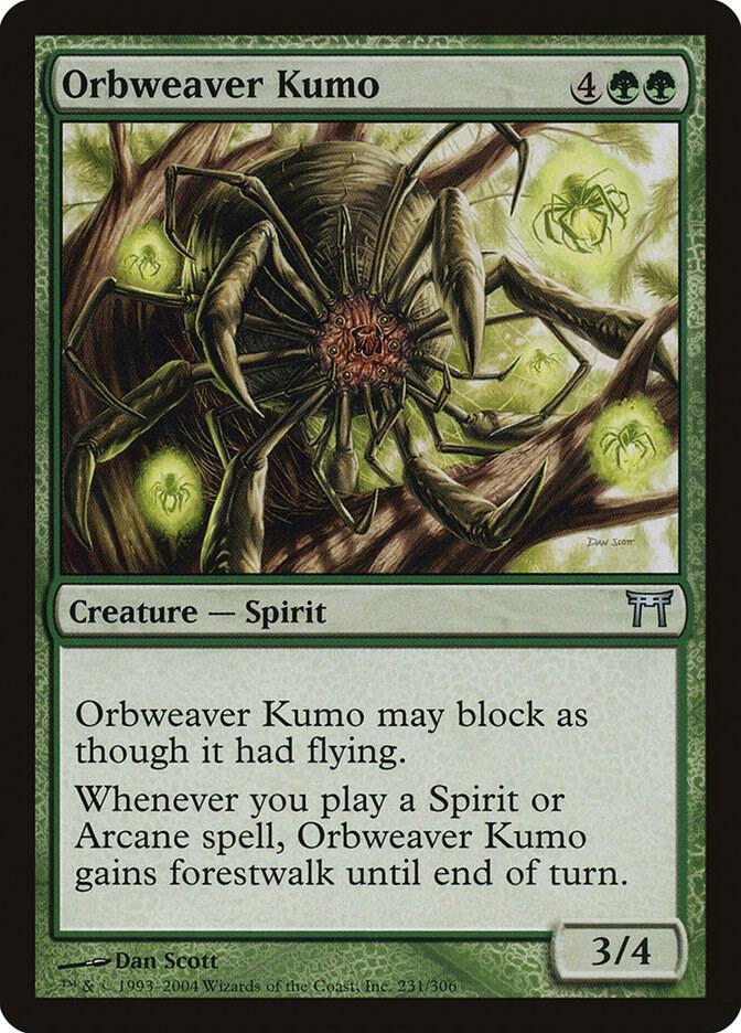 Orbweaver Kumo [Champions of Kamigawa - 231]