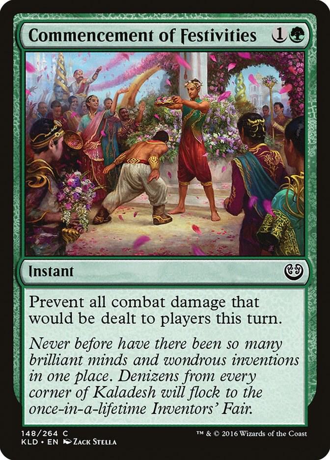 Commencement of Festivities [Kaladesh - 148]