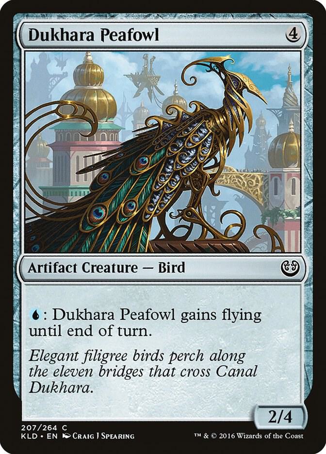 Dukhara Peafowl [Kaladesh - 207]
