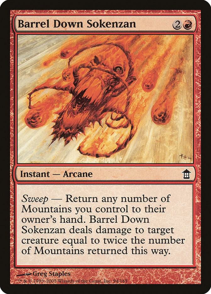 Barrel Down Sokenzan [Saviors of Kamigawa - 94]