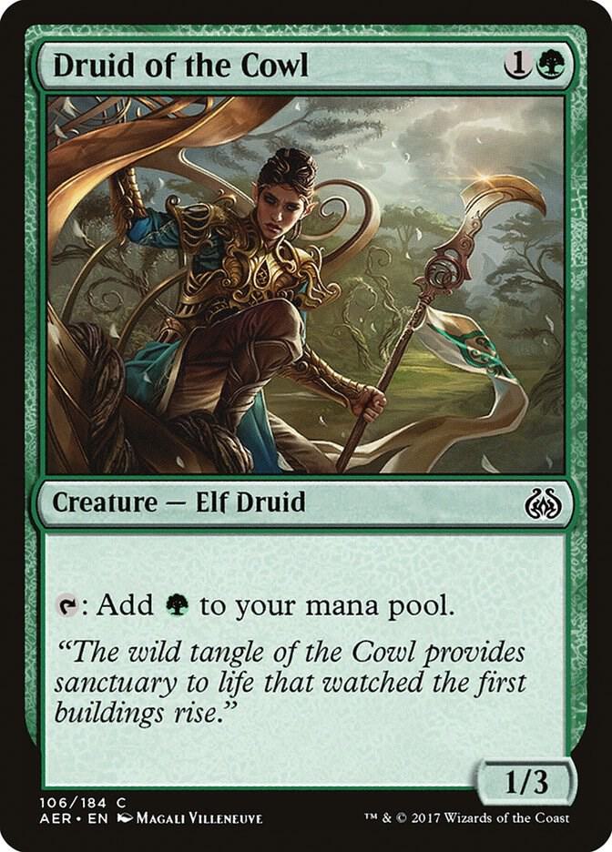 Druid of the Cowl [Aether Revolt - 106]