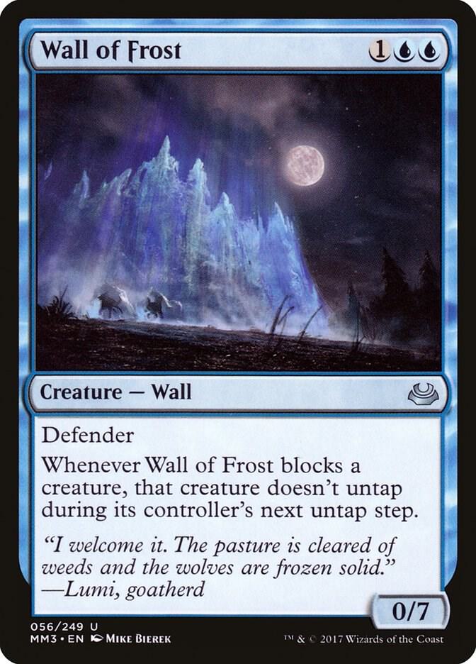 Wall of Frost [Modern Masters 2017 - 56]