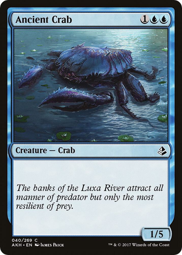 Ancient Crab [Amonkhet - 40]