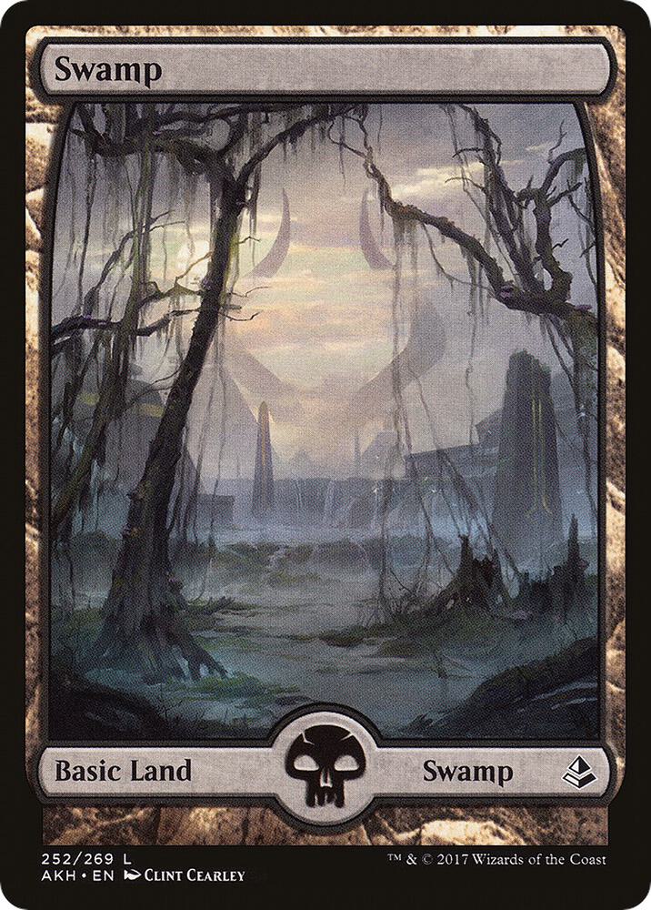 Swamp (252) - Full Art [Amonkhet - 252]