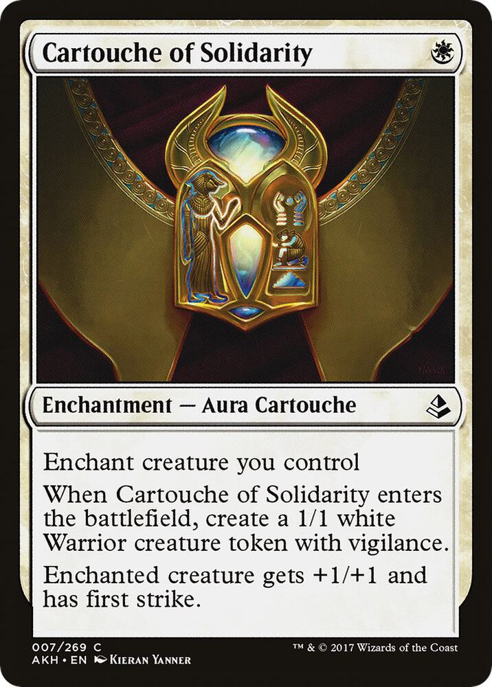 Cartouche of Solidarity [Amonkhet - 7]
