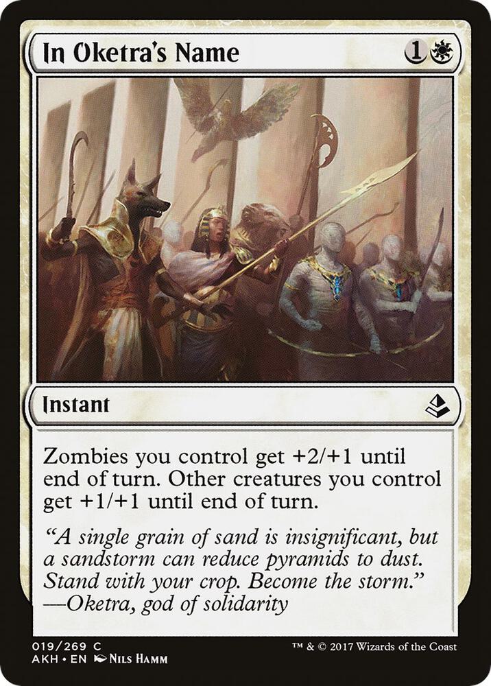 In Oketra's Name [Amonkhet - 19]