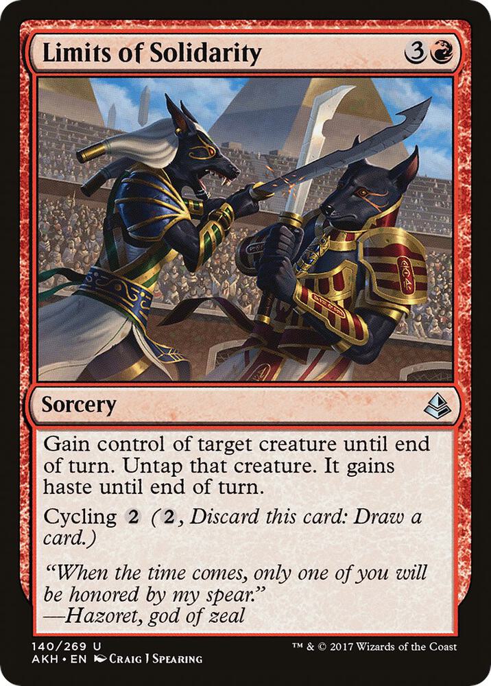 Limits of Solidarity [Amonkhet - 140]