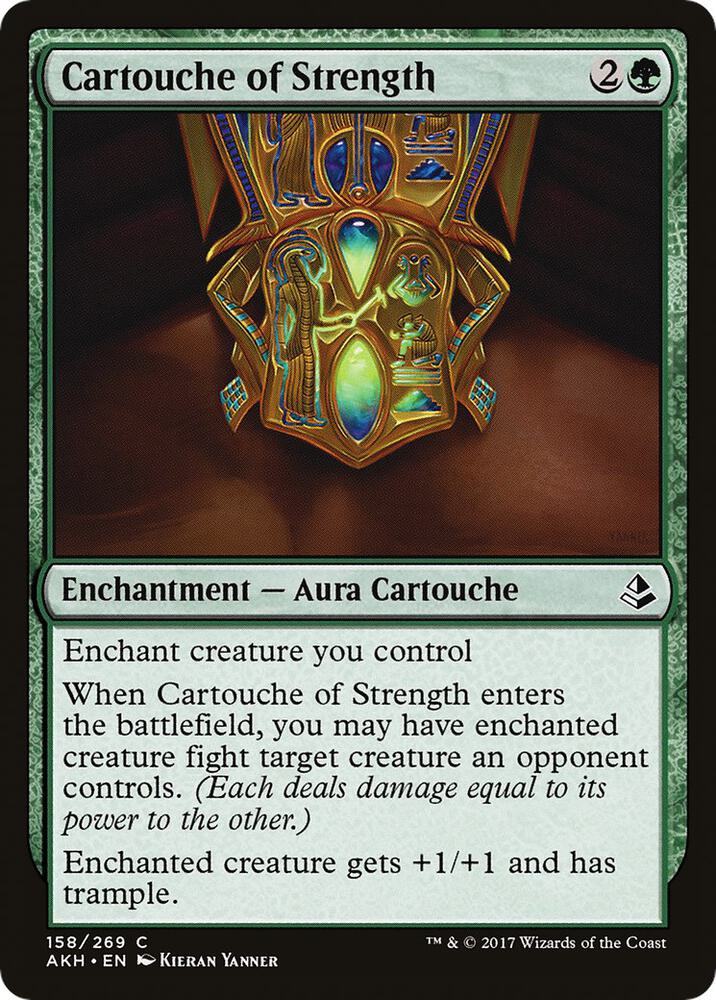 Cartouche of Strength [Amonkhet - 158]