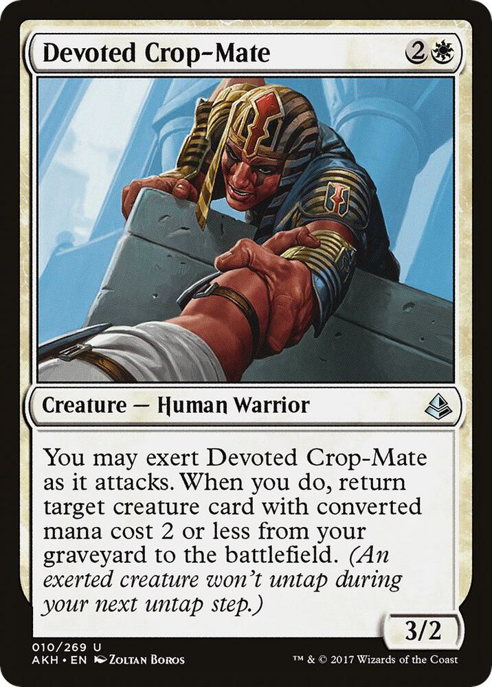 Devoted Crop-Mate [Amonkhet - 10]