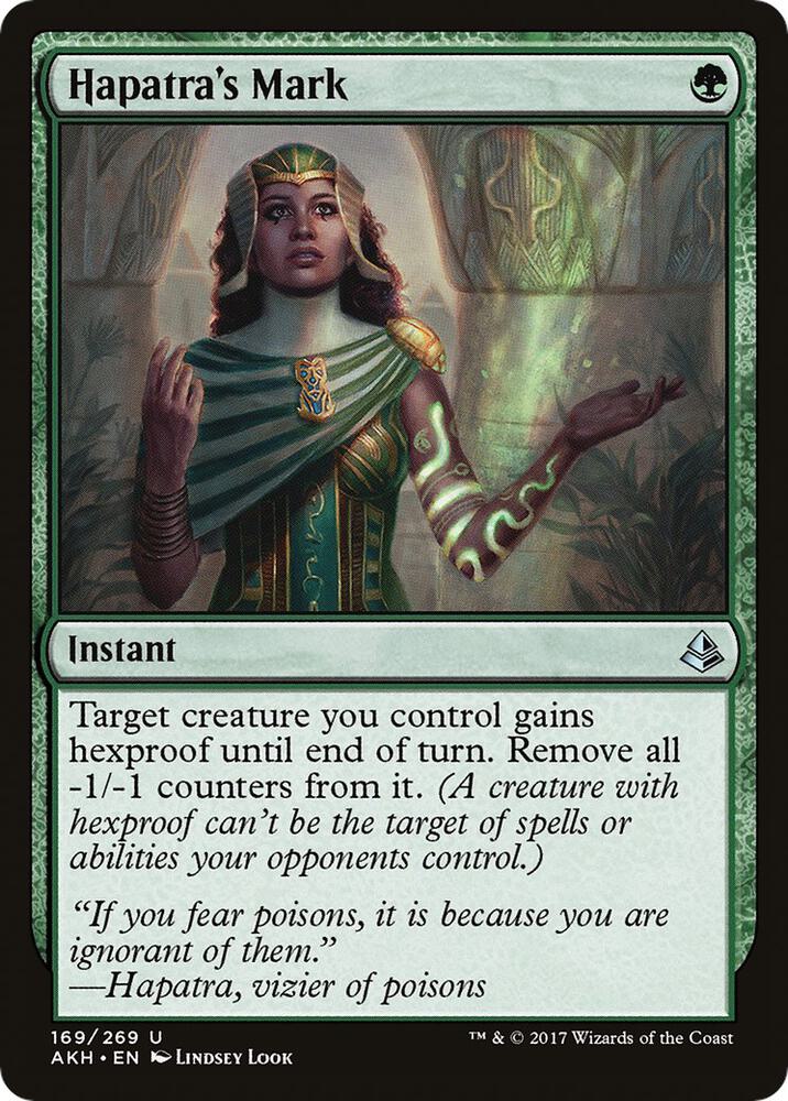 Hapatra's Mark [Amonkhet - 169]