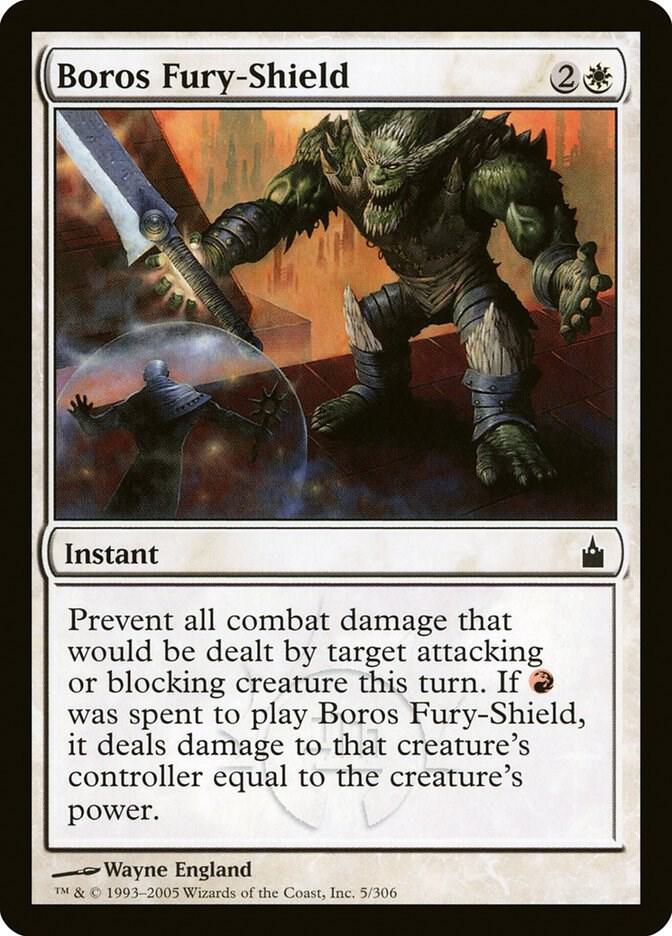 Boros Fury-Shield [Ravnica: City of Guilds - 5]