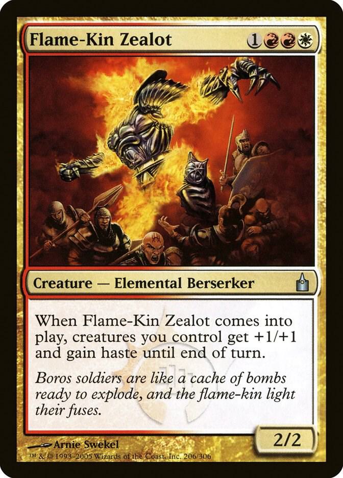 Flame-Kin Zealot [Ravnica: City of Guilds - 206]