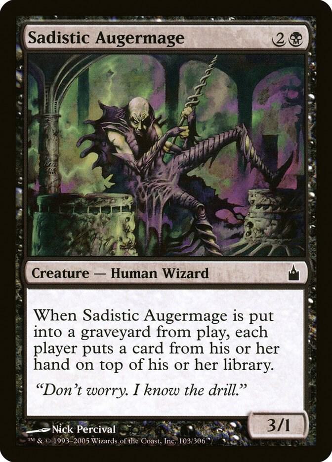 Sadistic Augermage [Ravnica: City of Guilds - 103]