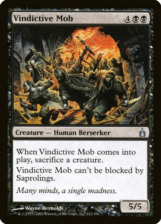 Vindictive Mob [Ravnica: City of Guilds - 112]