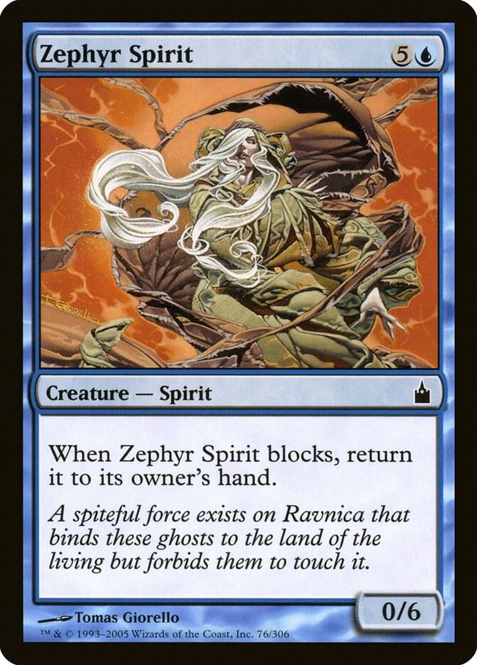 Zephyr Spirit [Ravnica: City of Guilds - 76]