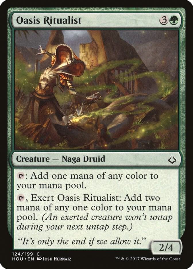 Oasis Ritualist [Hour of Devastation - 124]