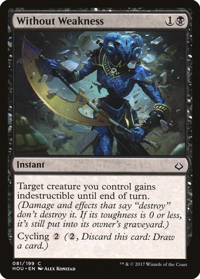 Without Weakness [Hour of Devastation - 81]