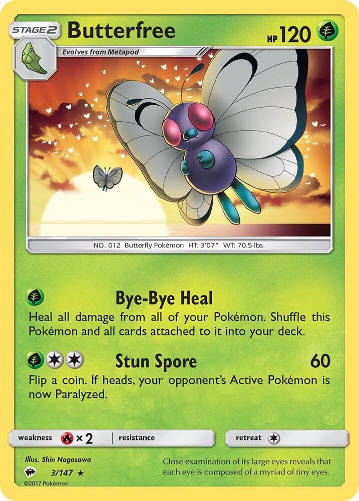 Butterfree [SM - Burning Shadows - 3/147]