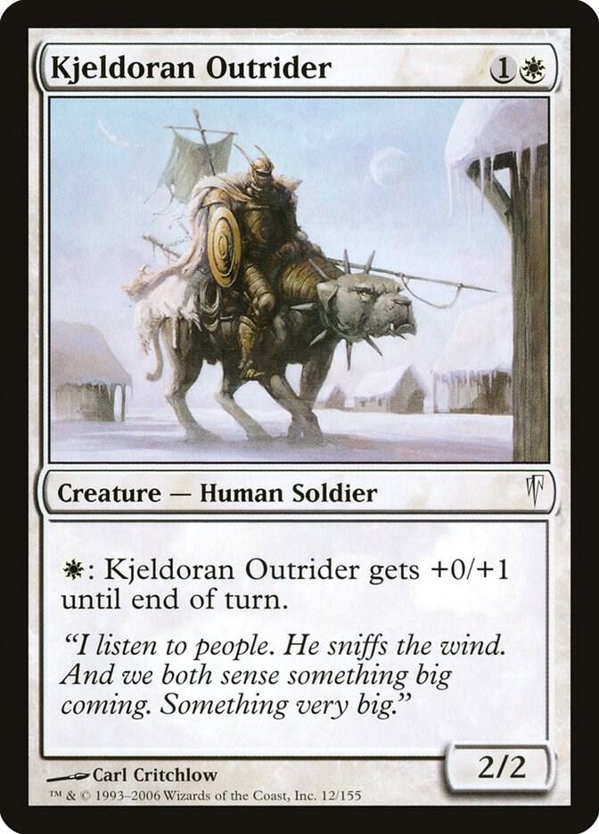 Kjeldoran Outrider [Coldsnap - 12]