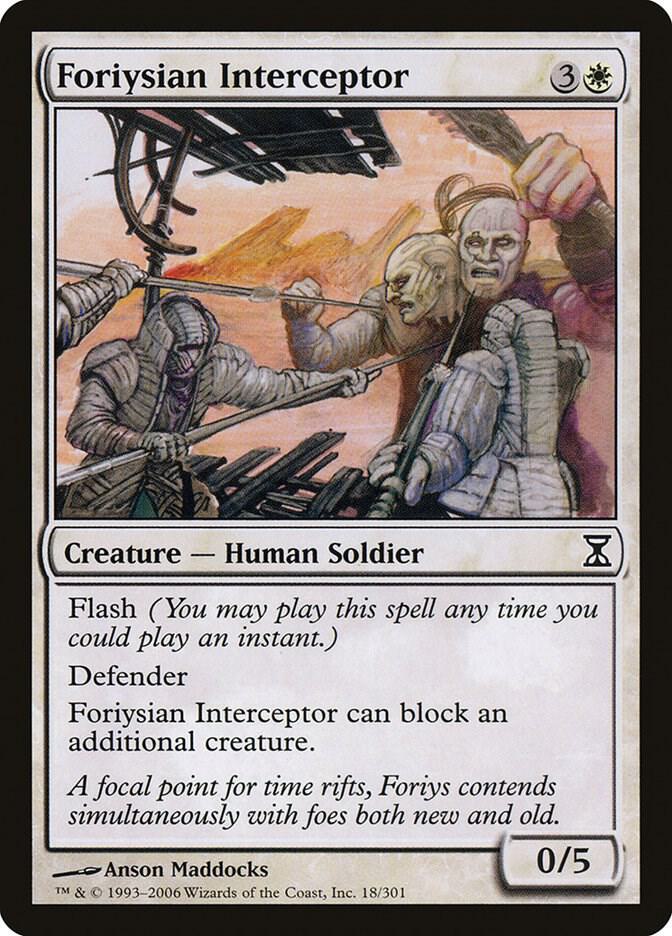 Foriysian Interceptor [Time Spiral - 18]