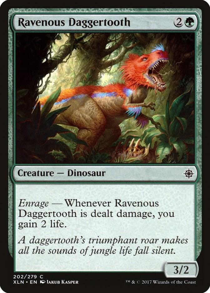 Ravenous Daggertooth [Ixalan - 202]