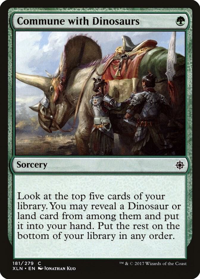 Commune with Dinosaurs [Ixalan - 181]