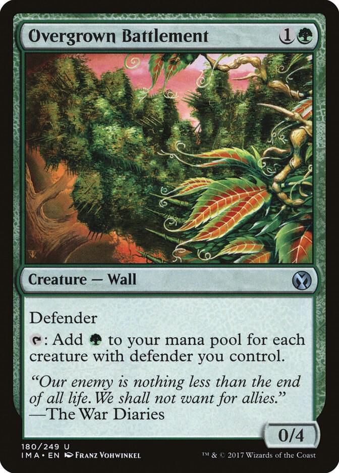 Overgrown Battlement [Iconic Masters - 180]