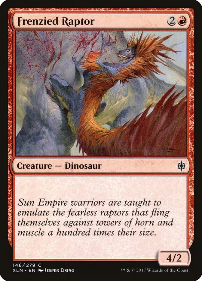 Frenzied Raptor [Ixalan - 146]