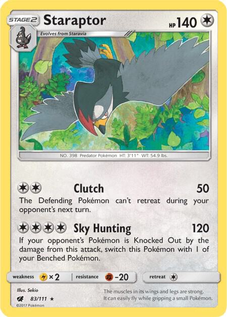 Staraptor [SM - Crimson Invasion - 83/111]