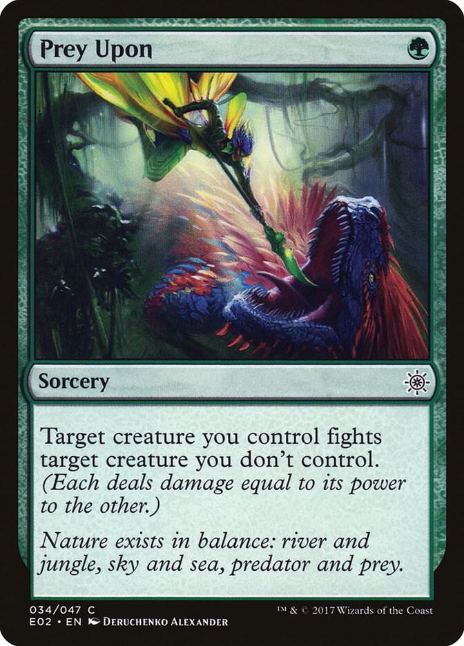 Prey Upon [Explorers of Ixalan - 34]