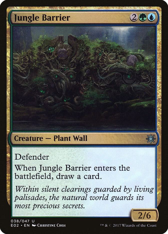 Jungle Barrier [Explorers of Ixalan - 38]