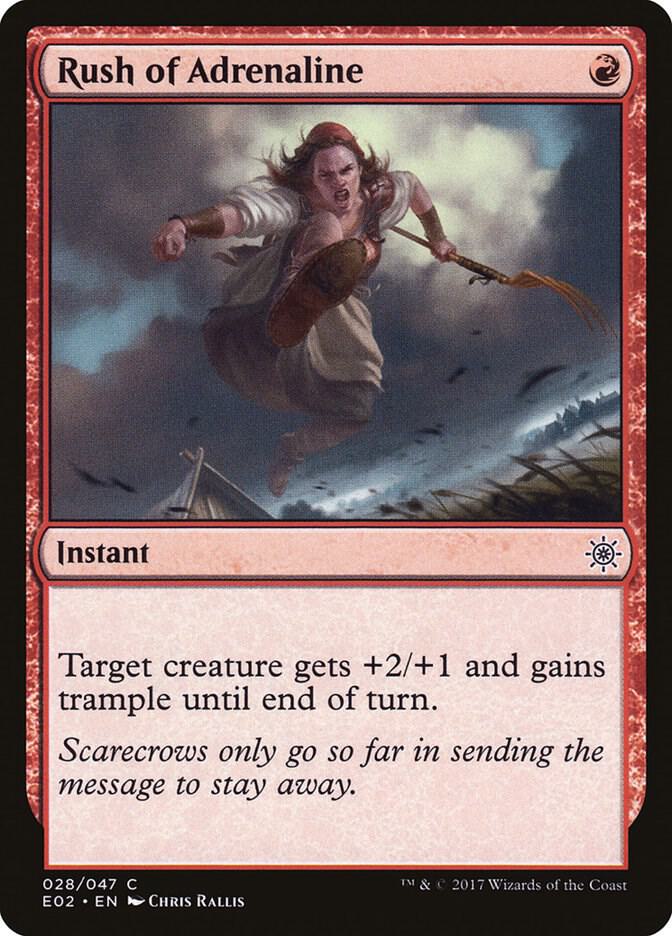 Rush of Adrenaline [Explorers of Ixalan - 28]
