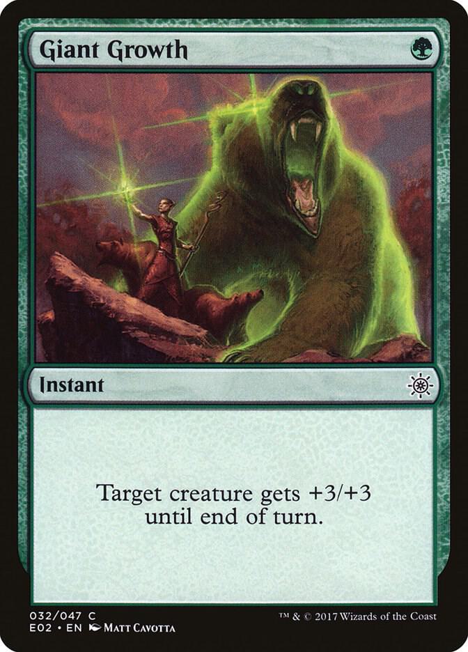 Giant Growth [Explorers of Ixalan - 32]