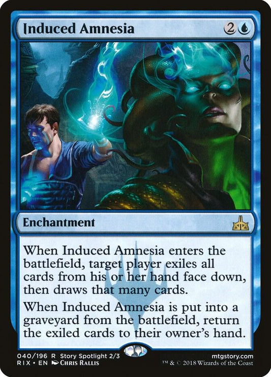 Induced Amnesia [Rivals of Ixalan - 40]