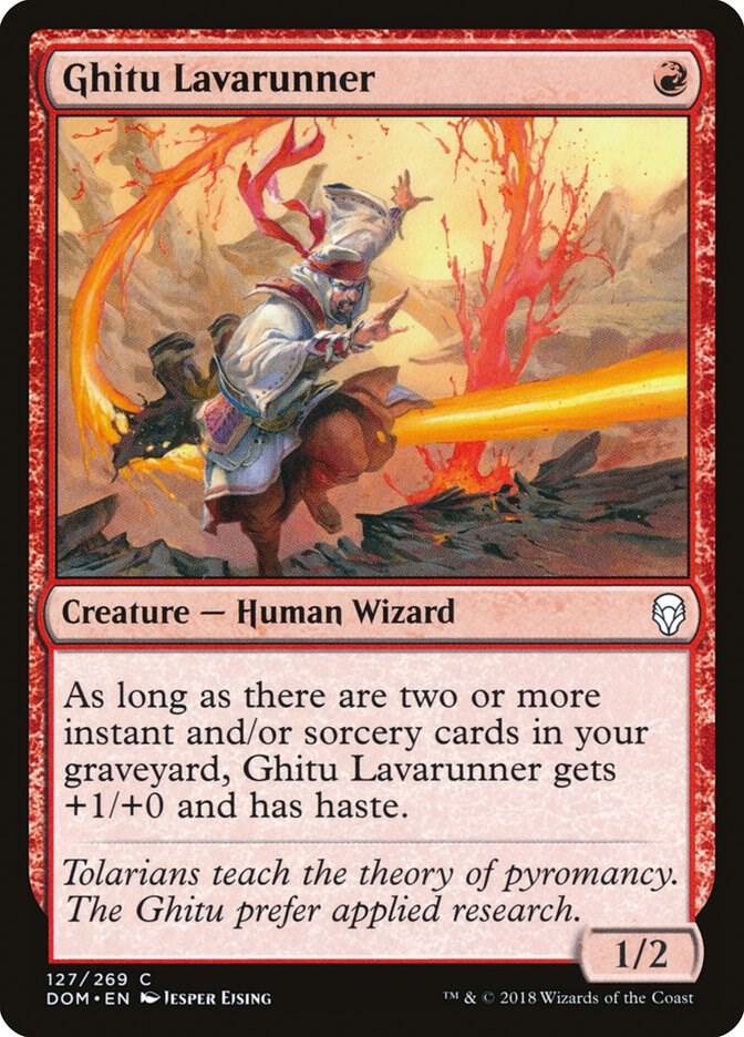 Ghitu Lavarunner [Dominaria - 127]