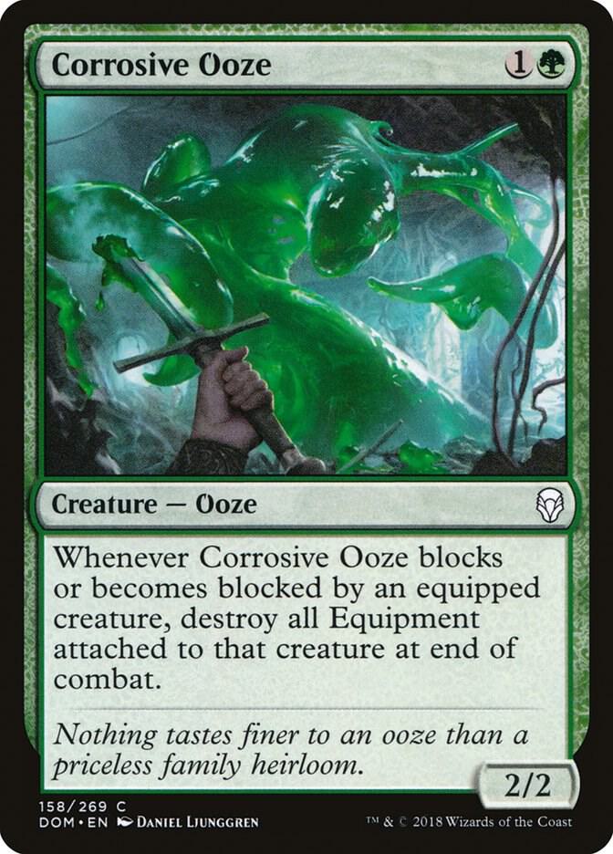 Corrosive Ooze [Dominaria - 158]