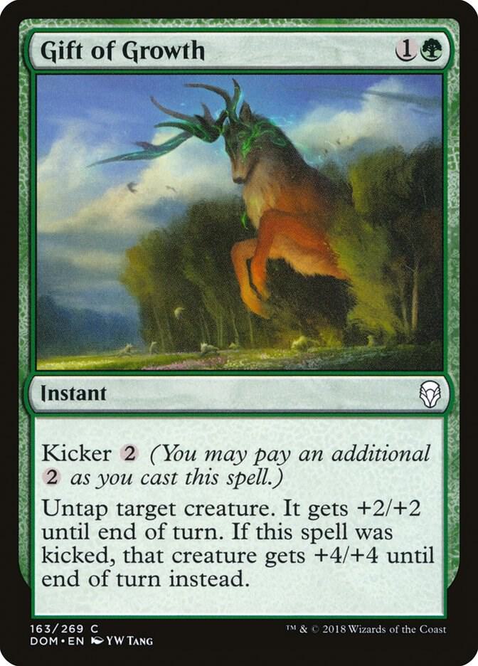 Gift of Growth [Dominaria - 163]