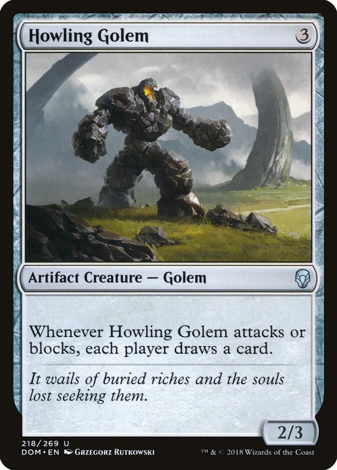 Howling Golem [Dominaria - 218]
