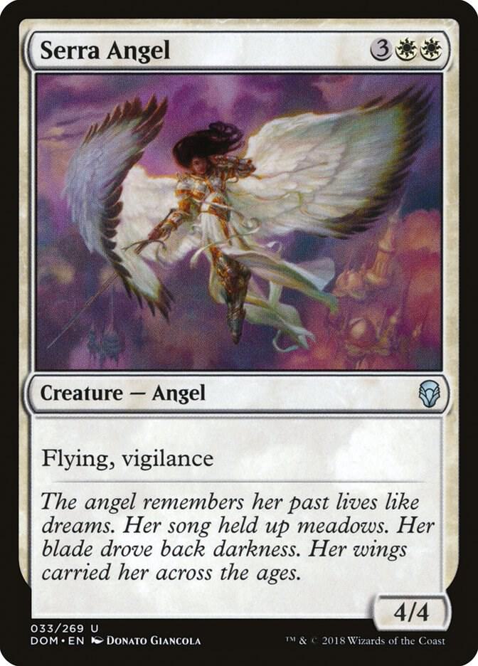 Serra Angel [Dominaria - 33]