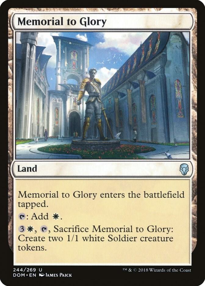 Memorial to Glory [Dominaria - 244]