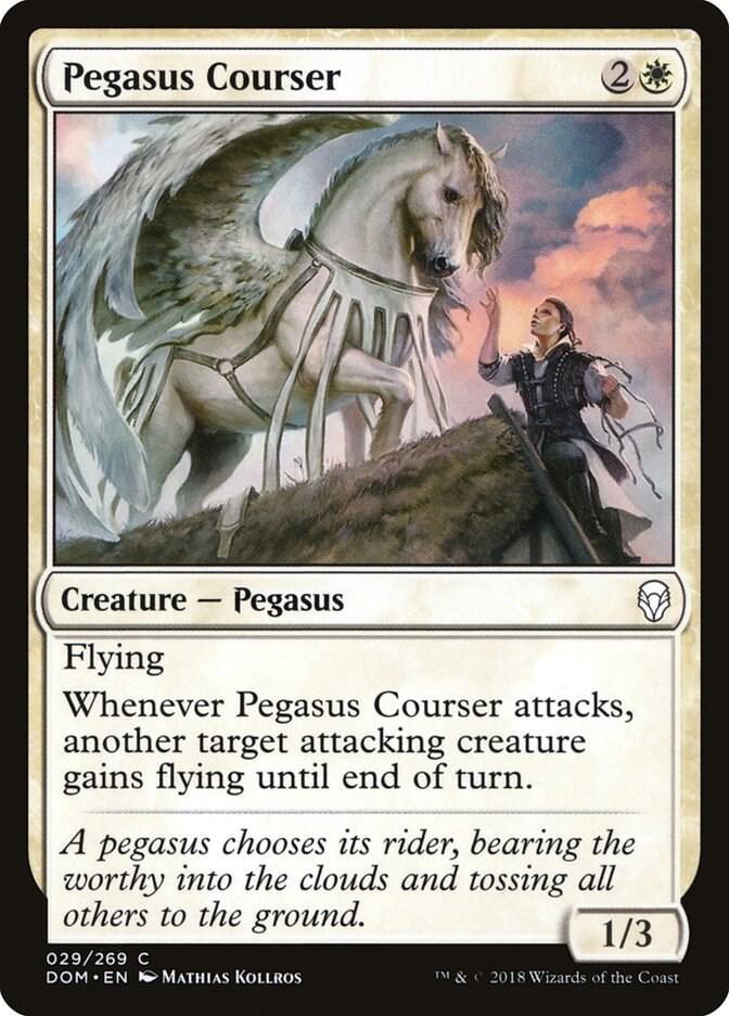 Pegasus Courser [Dominaria - 29]