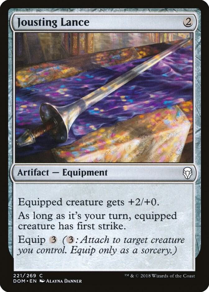 Jousting Lance [Dominaria - 221]