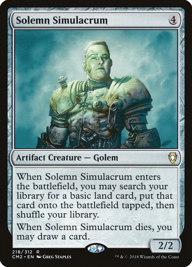 Solemn Simulacrum (218) [Commander Anthology Volume II - 218]