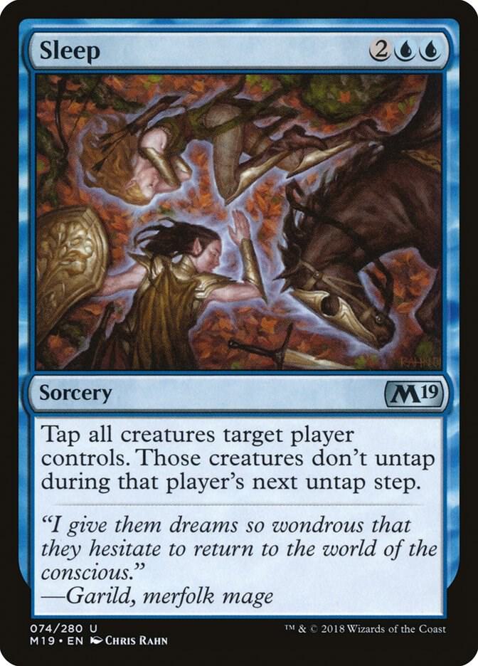 Sleep [Core Set 2019 - 74]