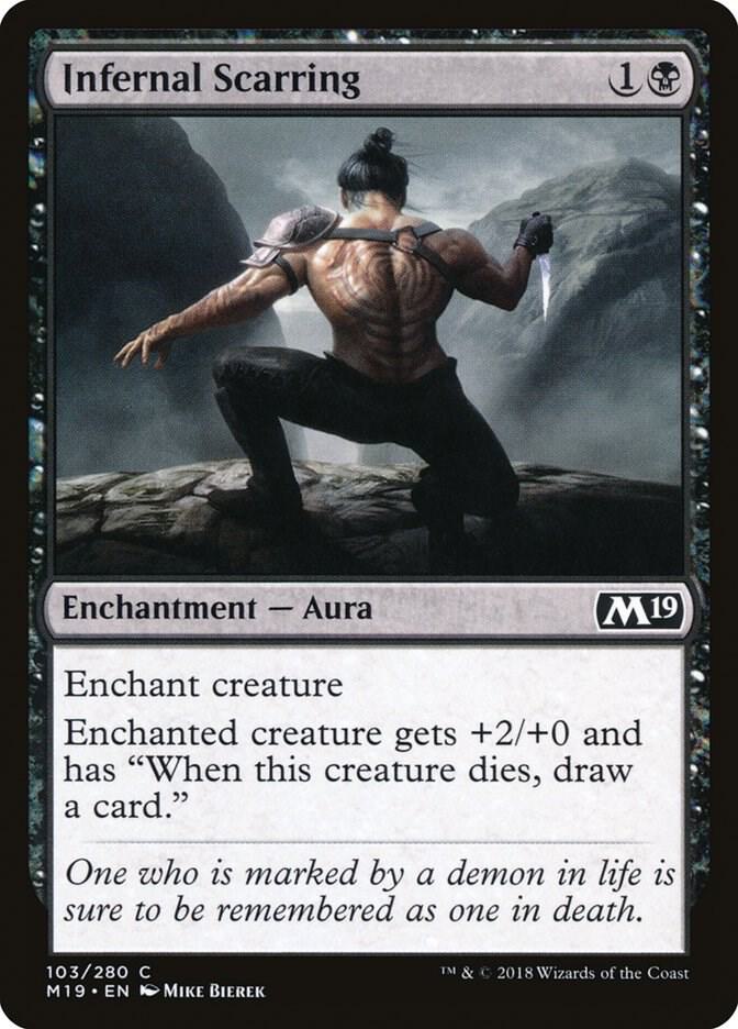 Infernal Scarring [Core Set 2019 - 103]