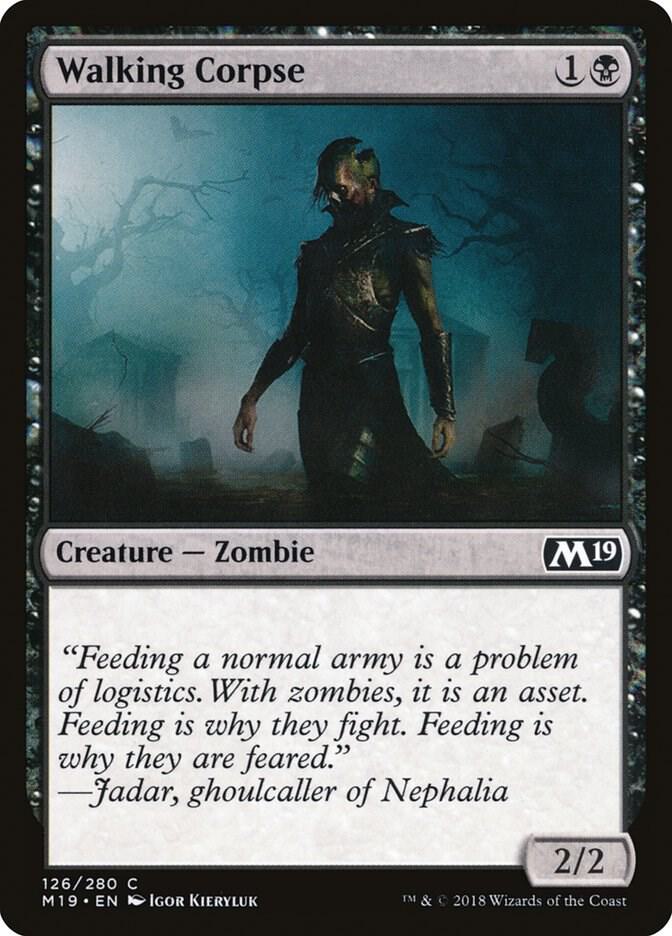 Walking Corpse [Core Set 2019 - 126]