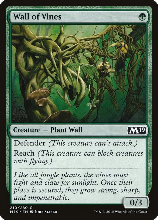 Wall of Vines [Core Set 2019 - 210]